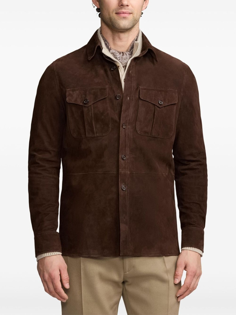 Barron suede shirt jacket 3