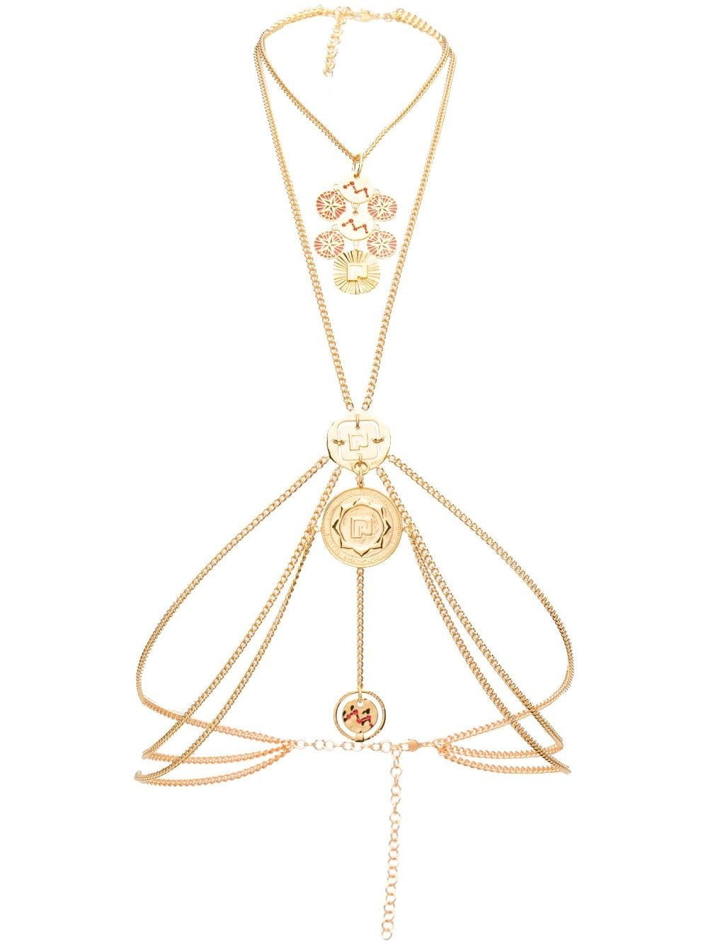 medal-charm body jewellery - 1