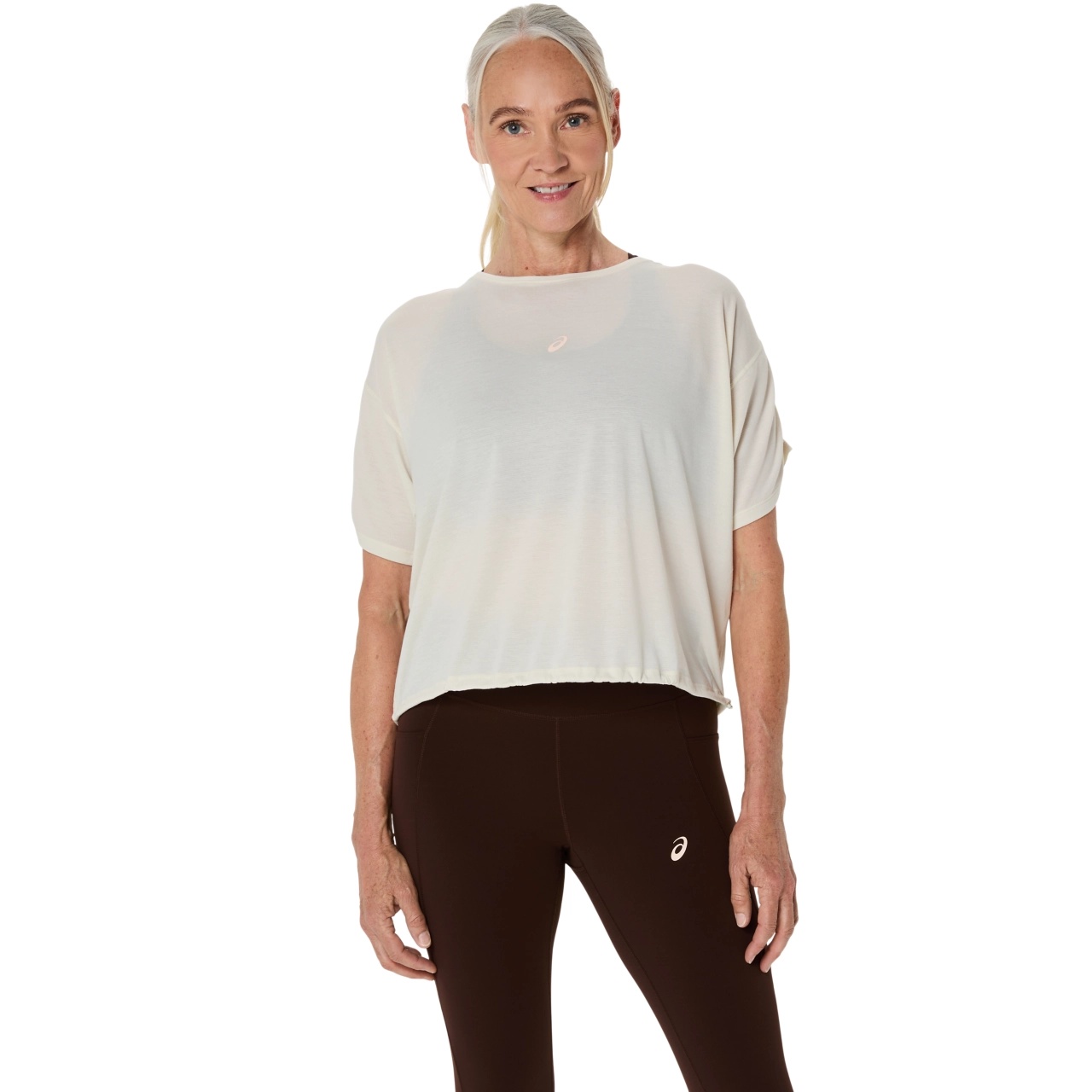 NAGINO RUN ADJUSTABLE SHORT SLEEVE TOP - 1