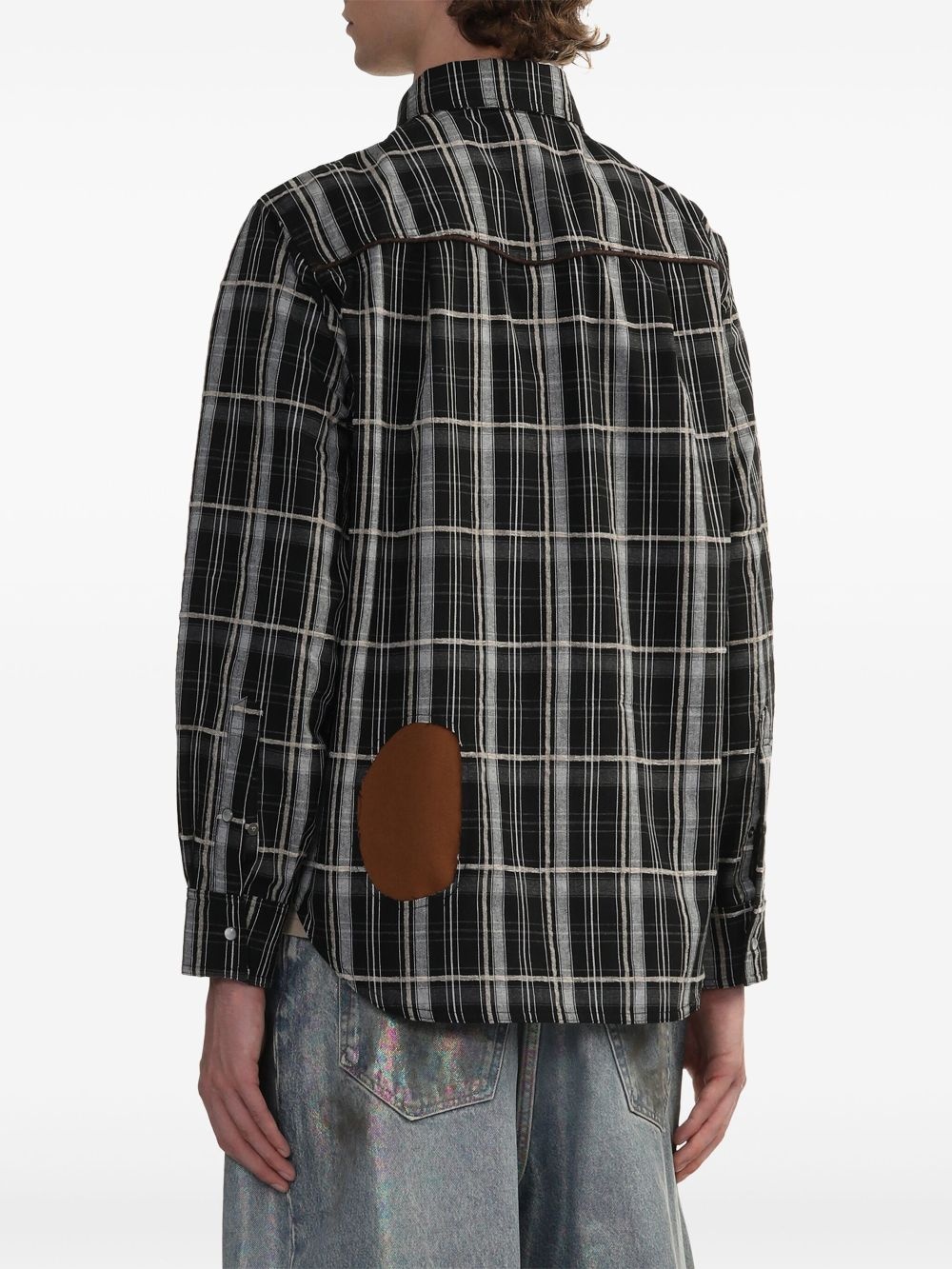 checked shirt - 4