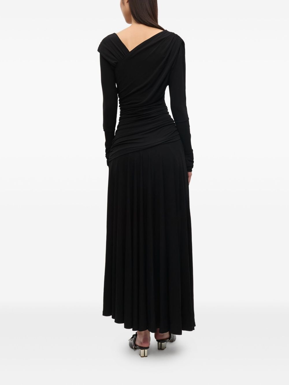 jersey maxi dress - 3