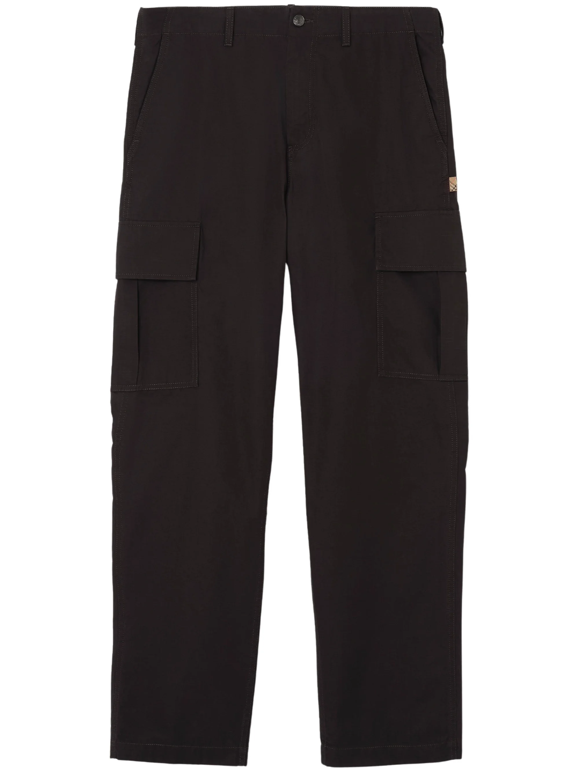 Cotton Cargo Trousers - 1