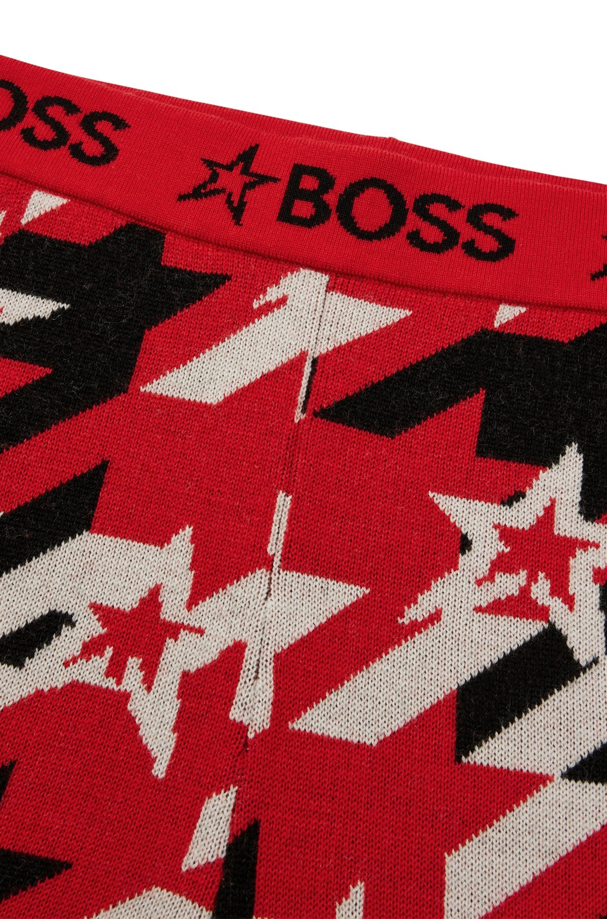 BOSS X PERFECT MOMENT VIRGIN-WOOL LEGGINGS WITH BRANDING - 6