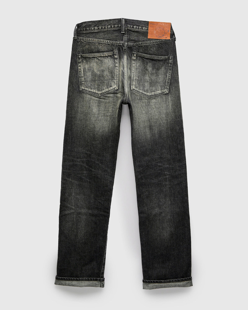 Studio D'Artisan D1891UBS 13oz Washed Black Selvedge Denim - Regular Straight Fit outlook