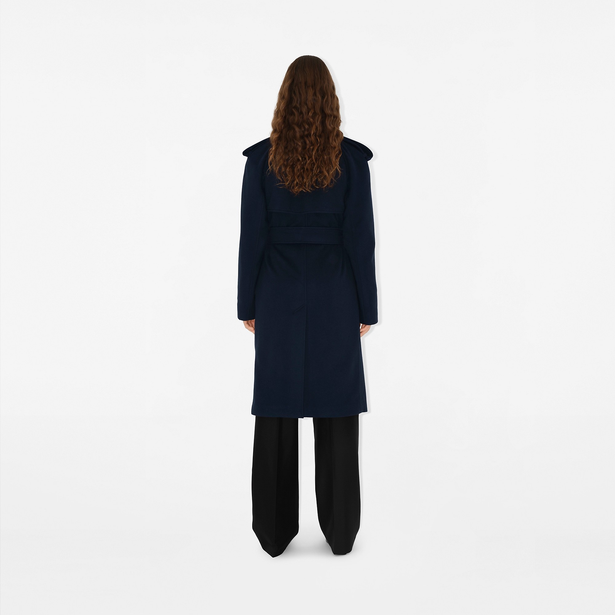 Cashmere Wrap Coat - 4