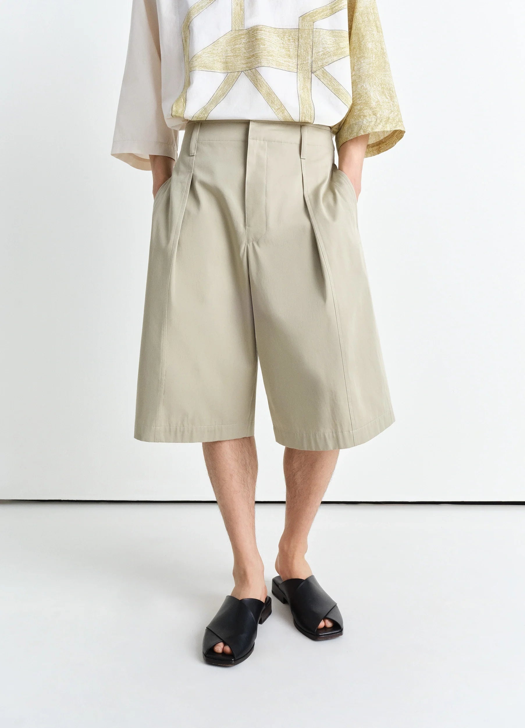MAXI PLEATED BERMUDA - 3