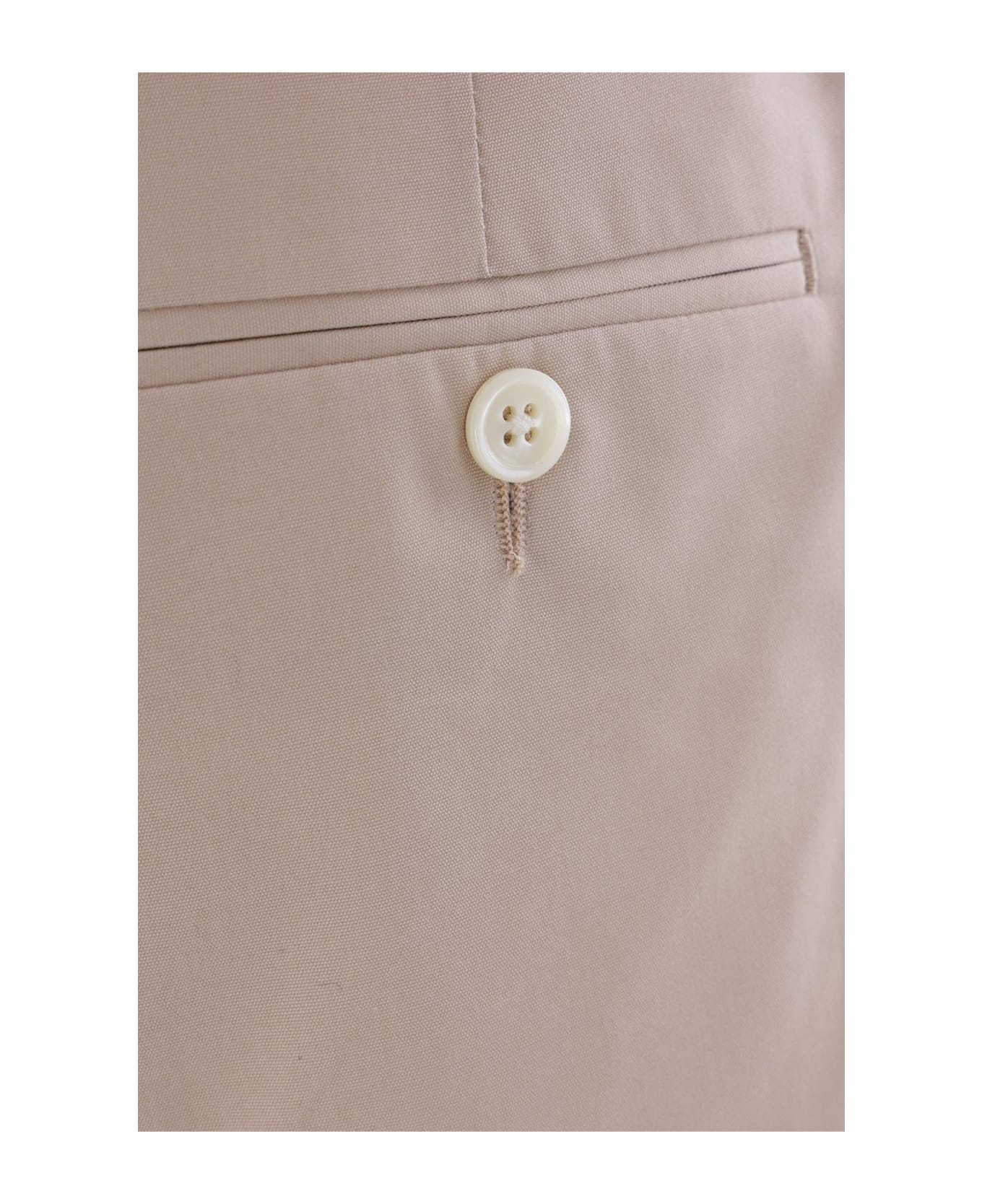 Typewriter Cloth Double Pleat Shorts - 3