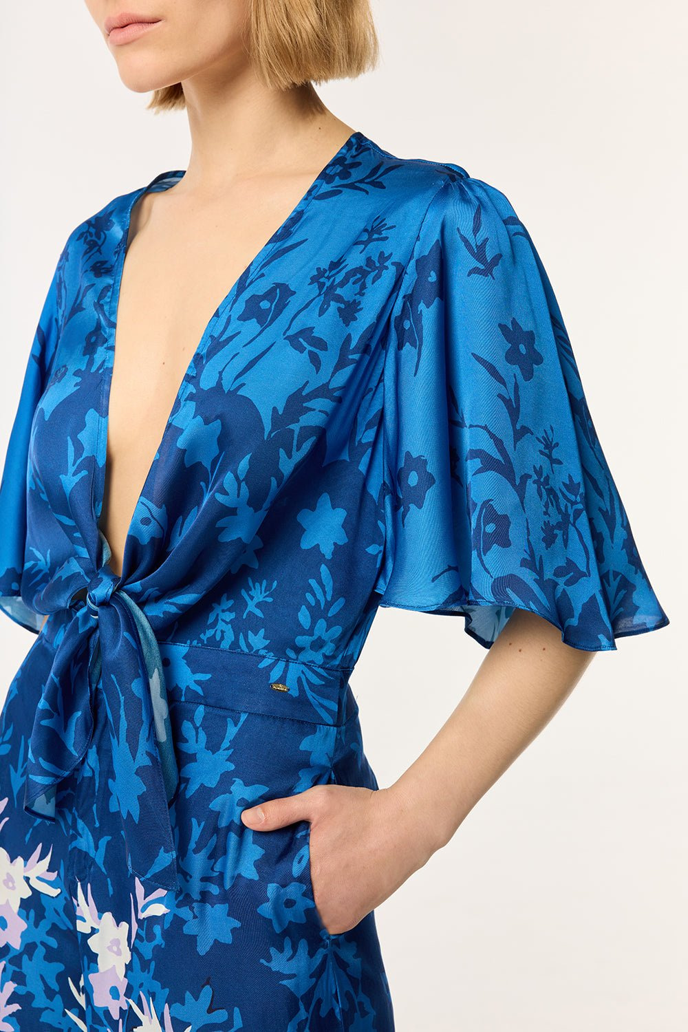 Long Jumpsuit Celie - Blue Soho - 2