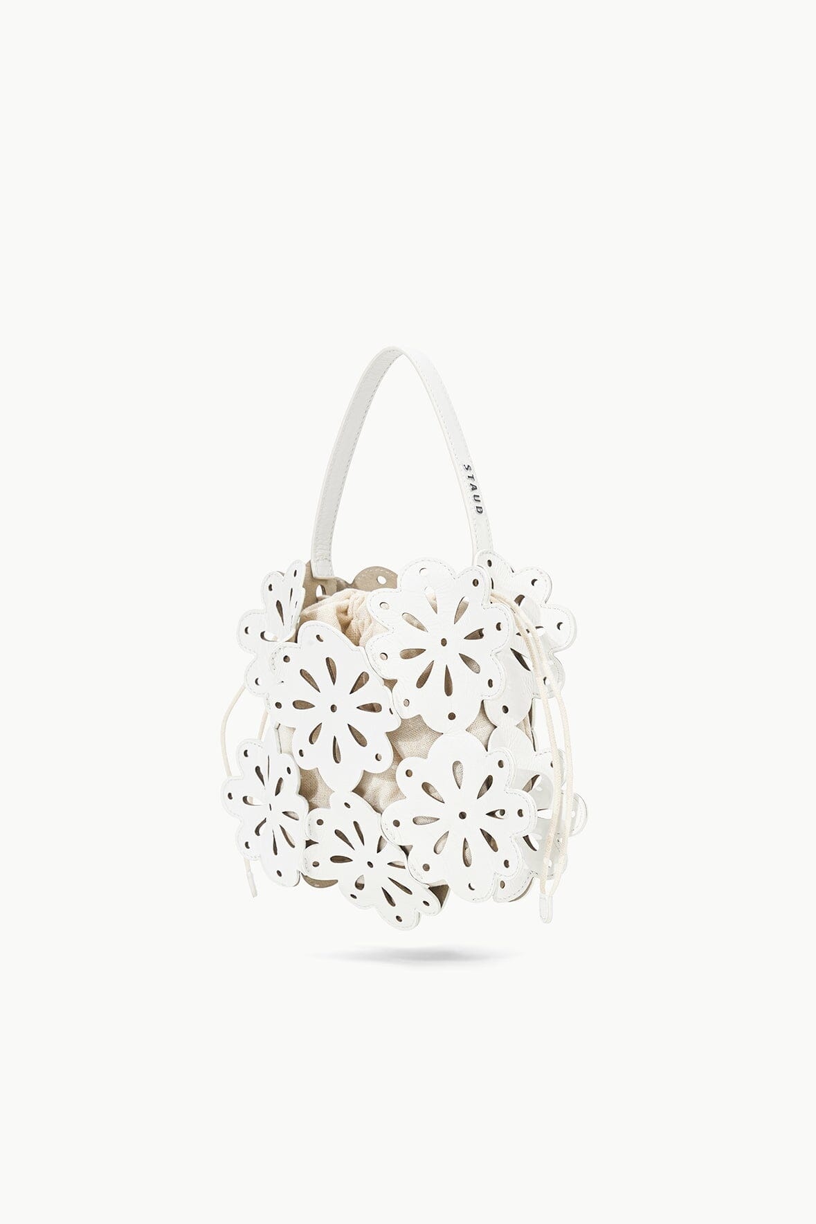 STAUD FLORA BASKET BAG PAPER - 3