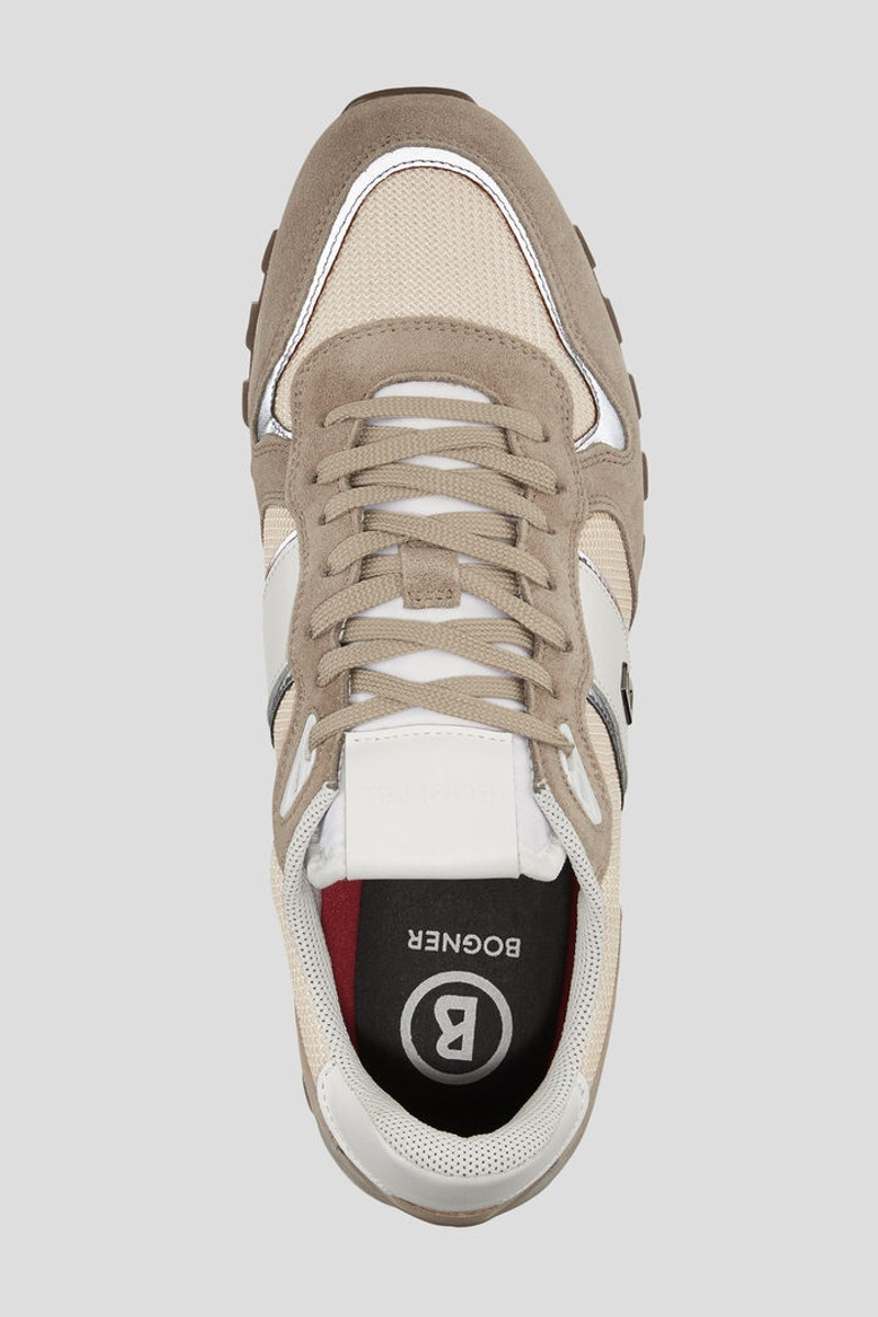 Porto Sneaker in Beige/White 5