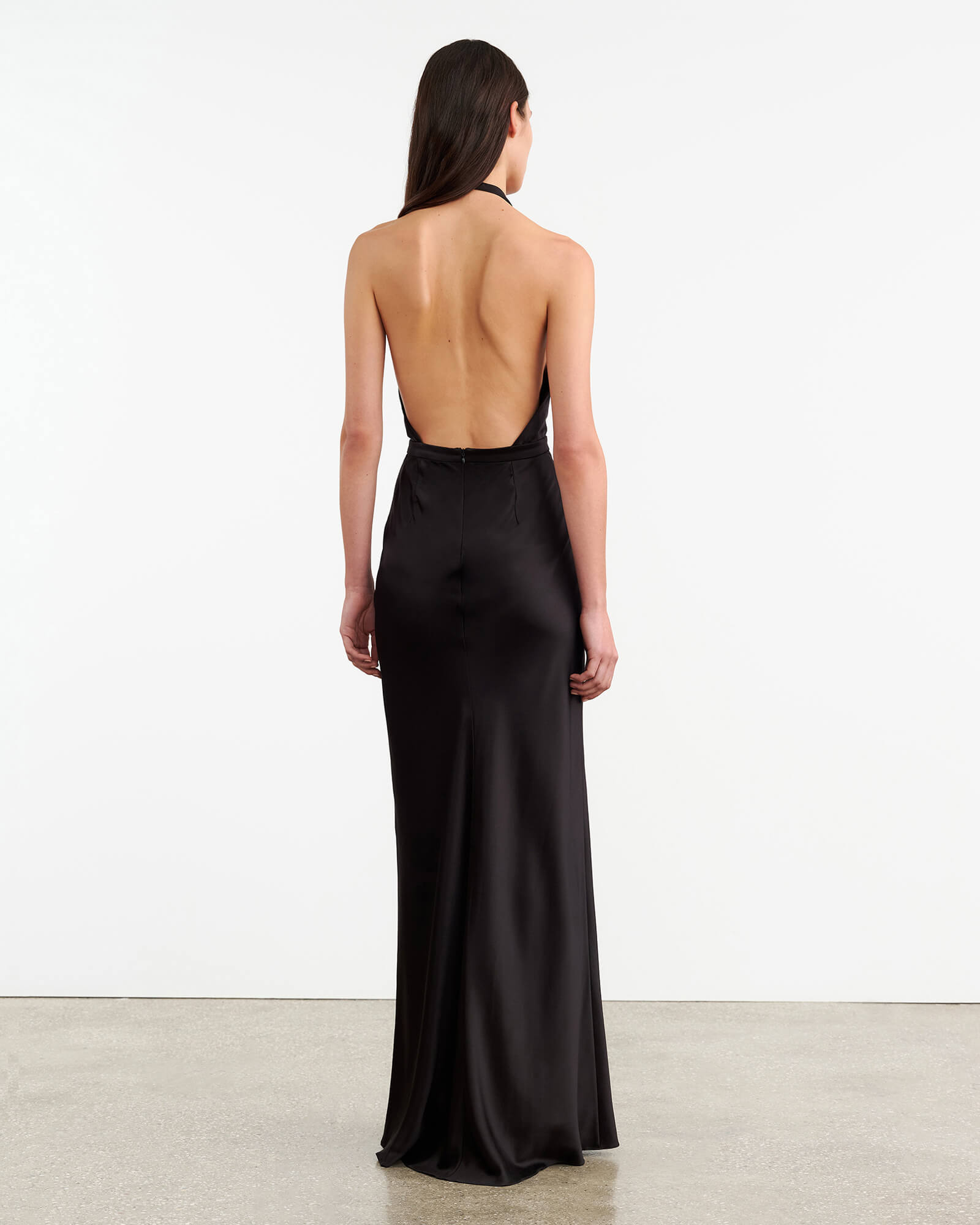 ESSY SILK GOWN - 4