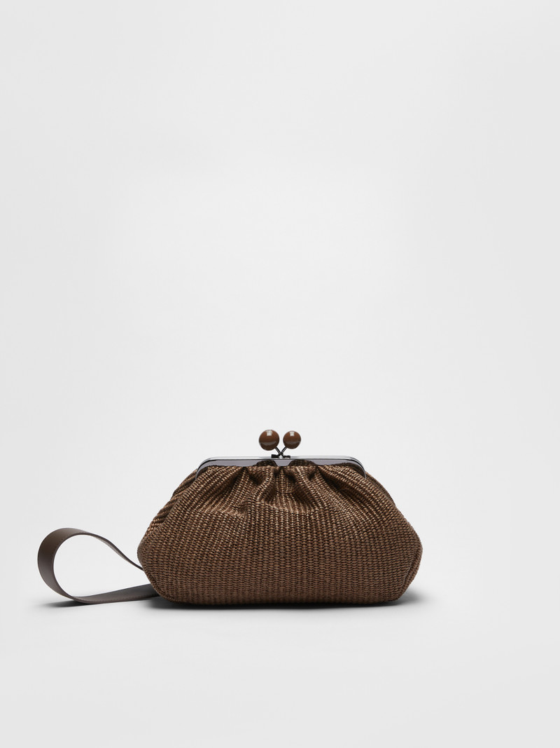 LIVIA Medium raffia Pasticcino Bag 1