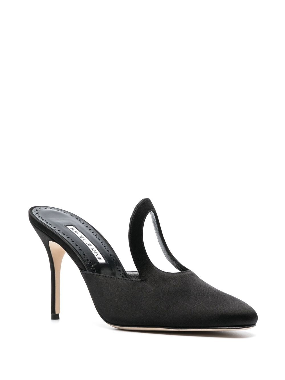Fugati 100mm heeled mules - 2