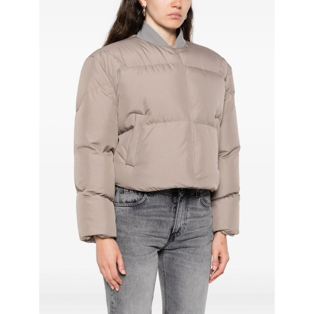 Khrisjoy Neutrals Jackets - Bomber Jackets Women - 4