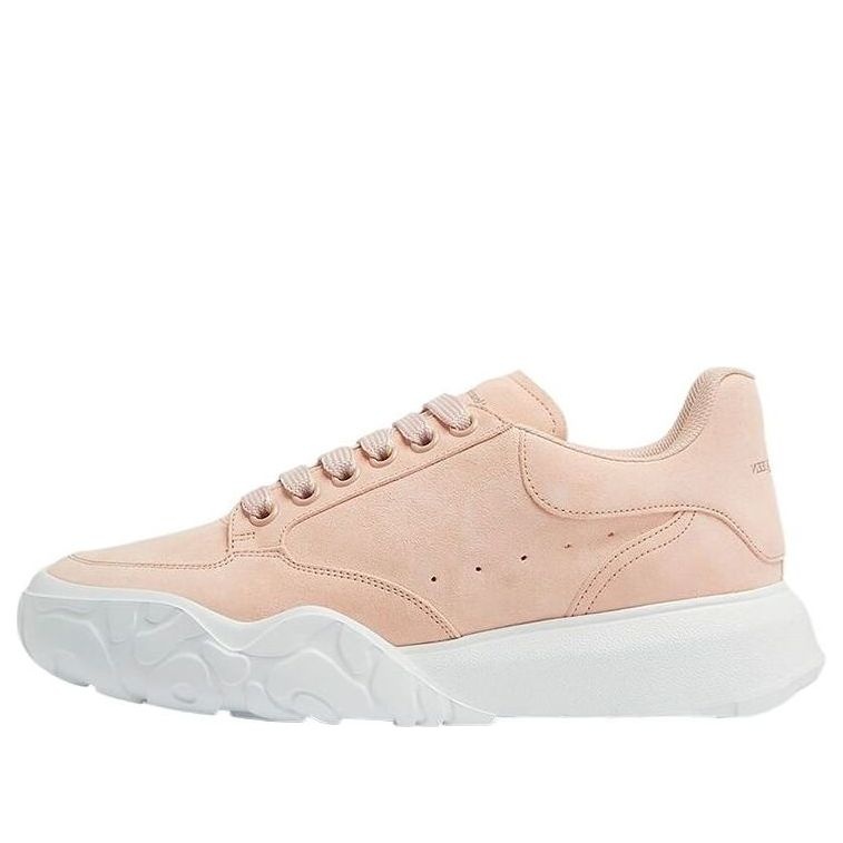 (WMNS) Alexander McQueen Court Trainer 'Pink White' 657567WIA507126 - 1