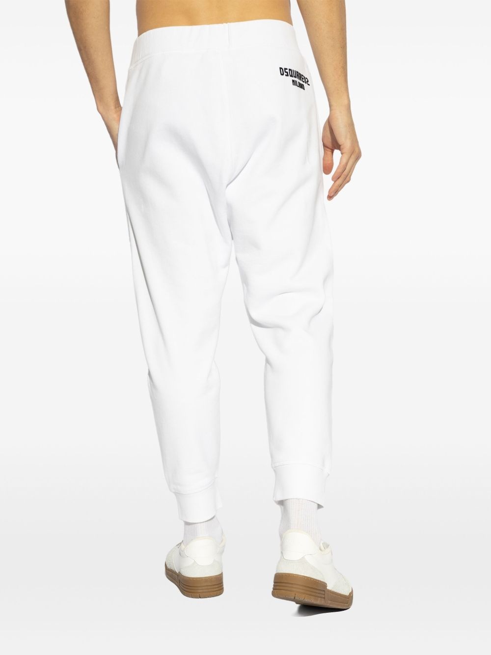 logo-embroidered track pants - 4