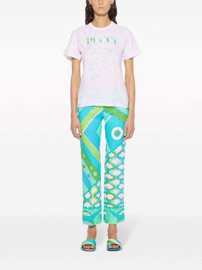 PUCCI logo-print cotton T-shirt outlook