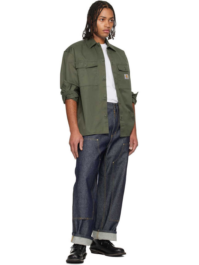 Carhartt Blue OG Double Knee Jeans outlook