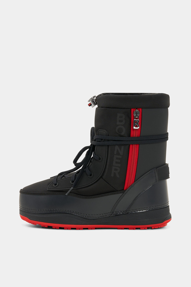 Laax Snow boots in Black/Red 1