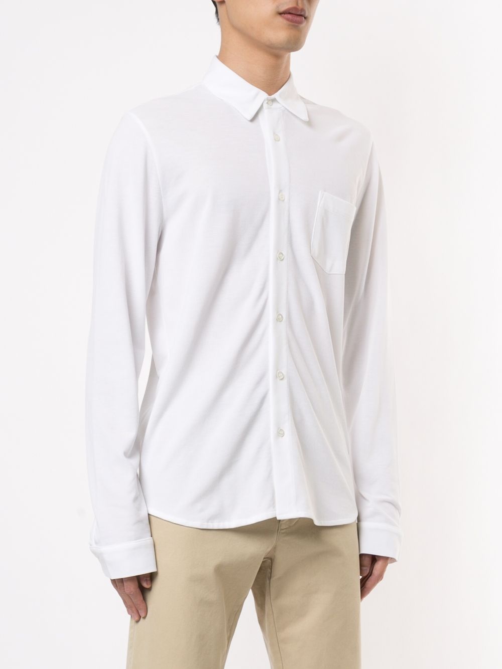 pique relaxed shirt - 3