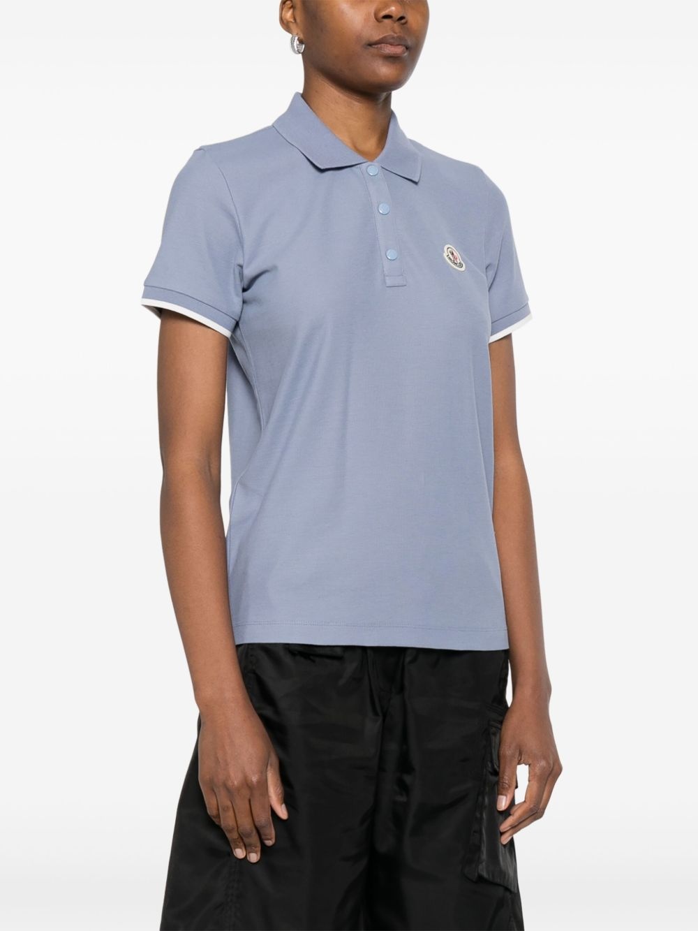knitted polo shirt - 3