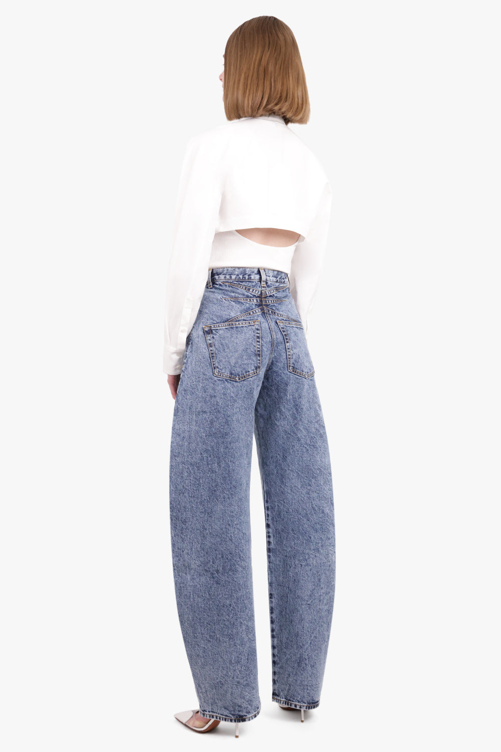 LAYER L/S SHIRT BODYSUIT | WHITE - 4