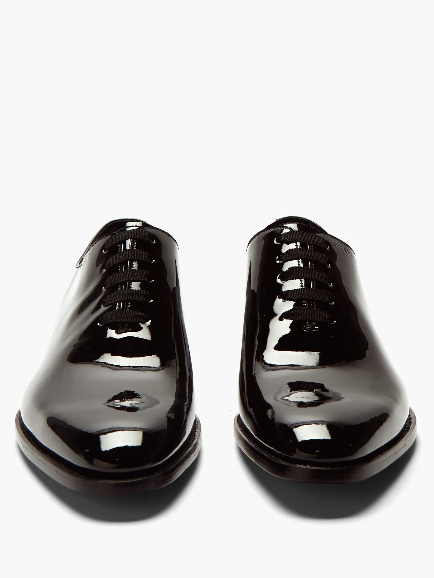 Patent-leather oxford shoes - 5