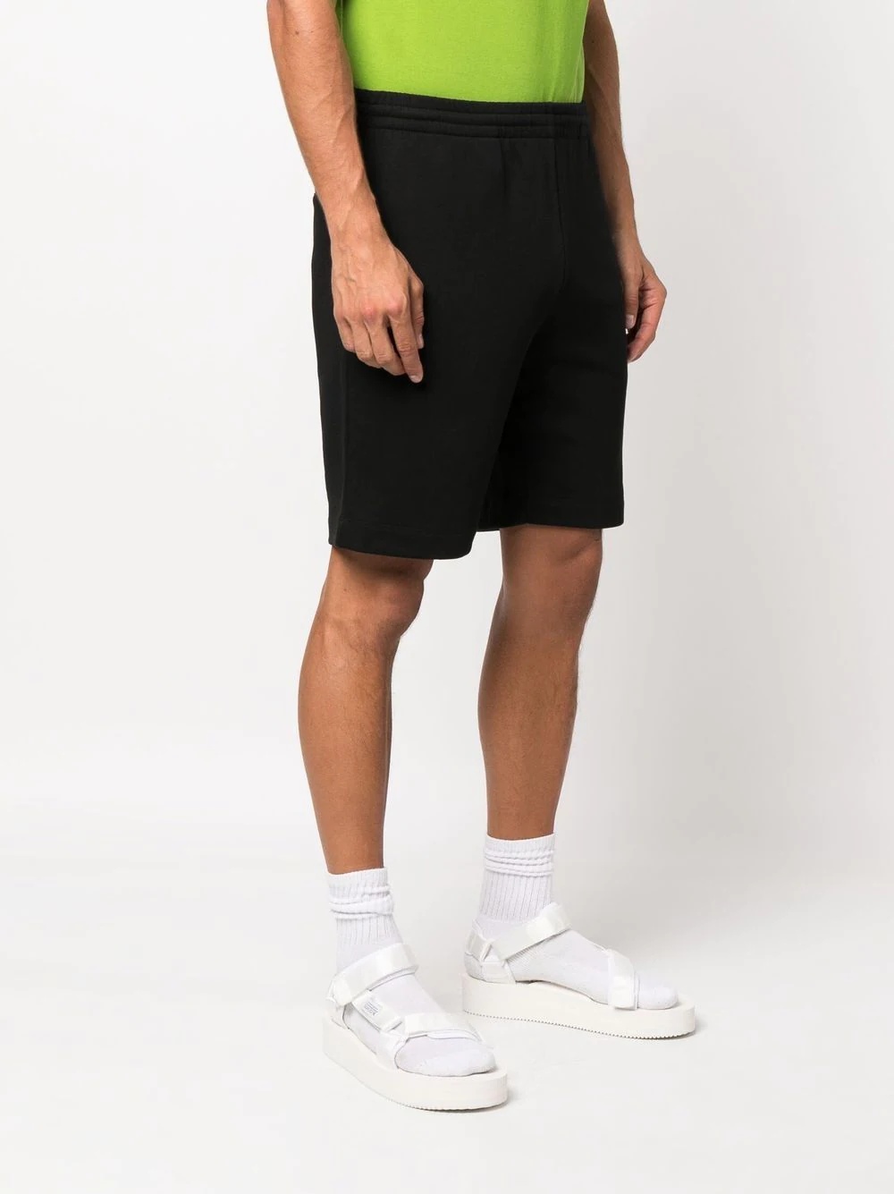 logo-patch track shorts - 3