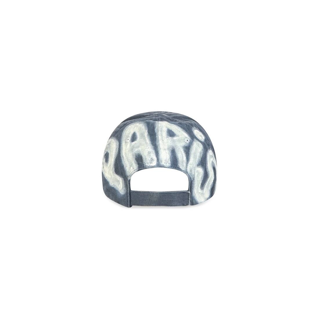 Bb Sprayed Cap in Grey - 3