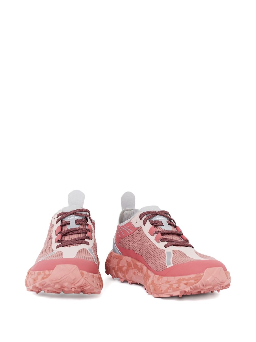 001 mesh-panel sneakers - 4