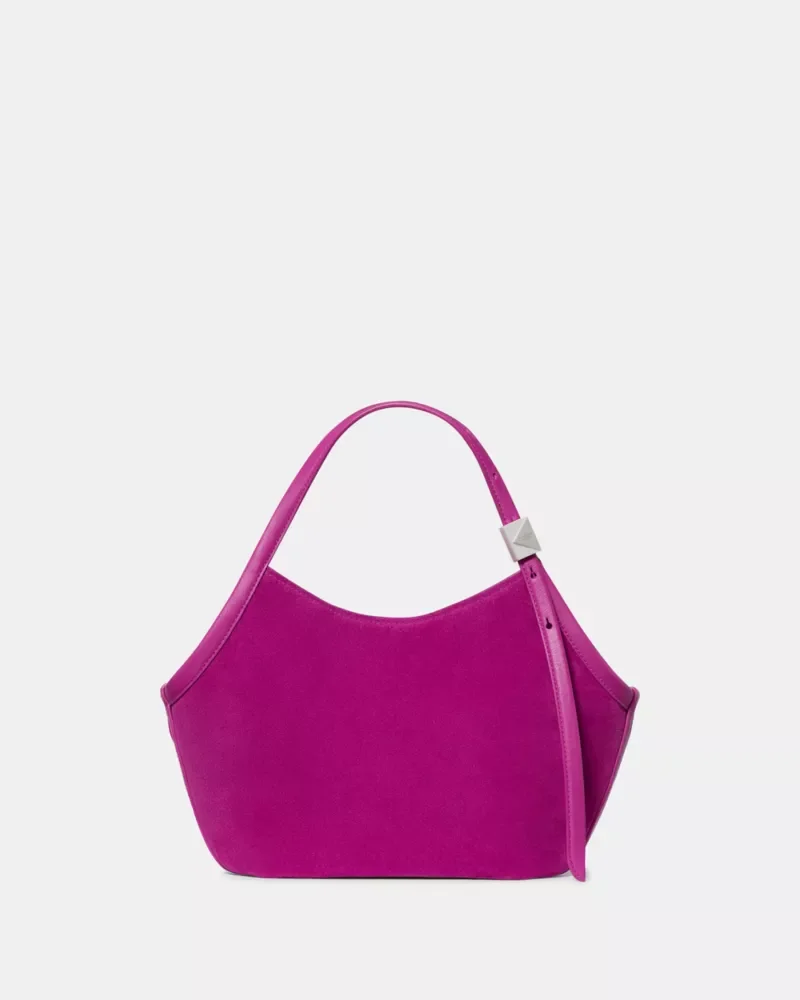Deco Suede Small Tulip Tote Bag - 1