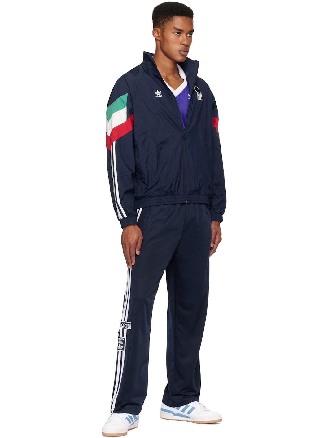 Navy Italy Originals Track Jacket - 4