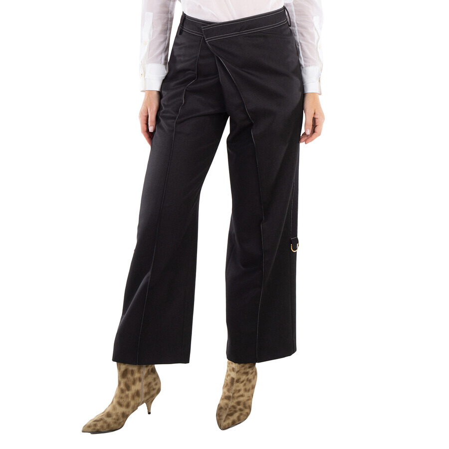 Burberry Ladies Charcoal Grey Zainab Tailored Trouser - 3