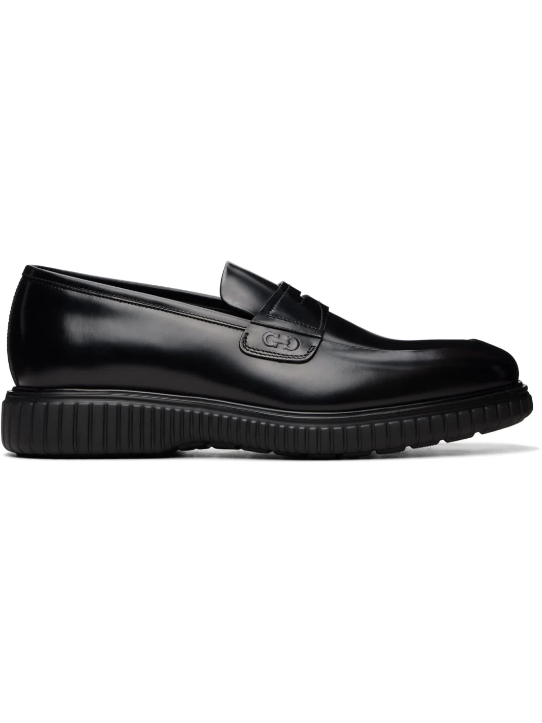 Black Casual Loafers - 1
