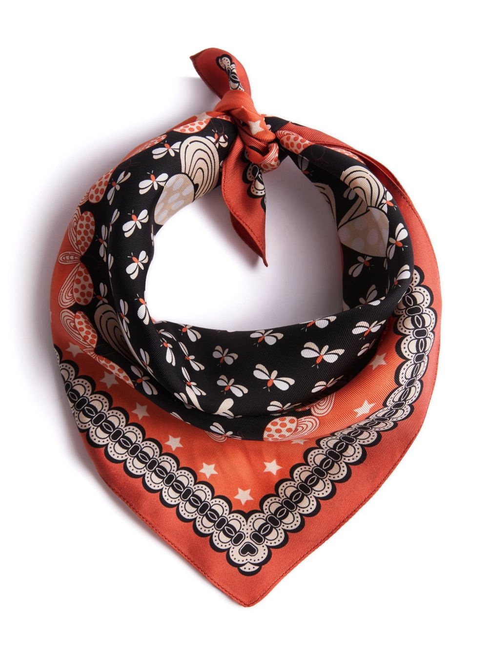 abstract-pattern scarf - 3