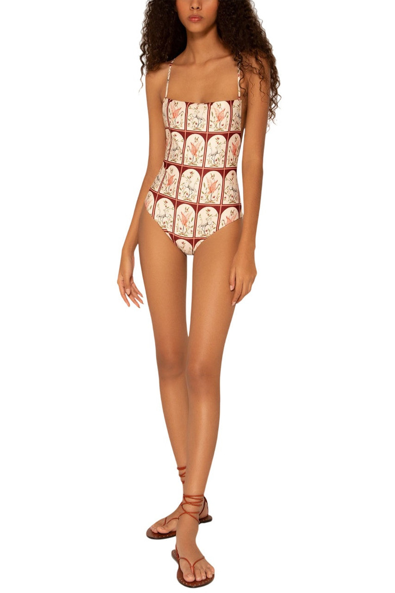 Agua by Agua Bendita CAOBA GARZA ONE PIECE SWIMSUIT outlook