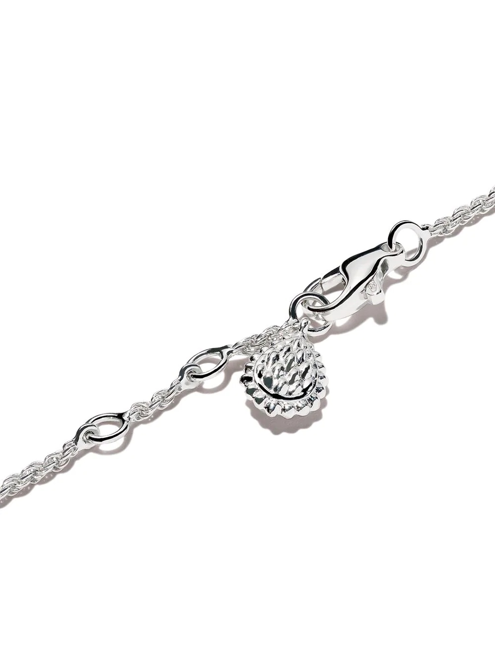 18kt white gold Serpent Bohème diamond S motif bracelet - 4