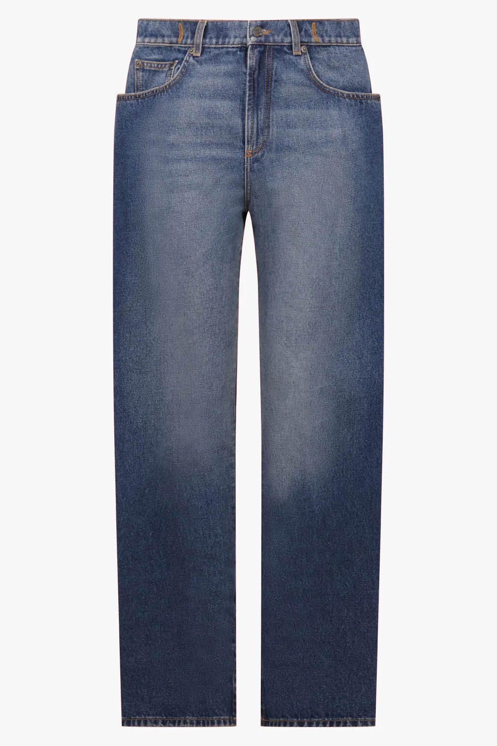 DENIM PANEL LEGGING | DARK VINTAGE BLUE - 1