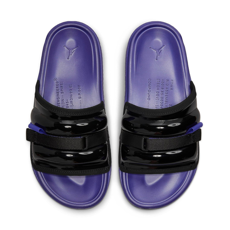 Jordan Air Jordan Super Play Slide 'Black Dark Concord' DM1683-015 outlook