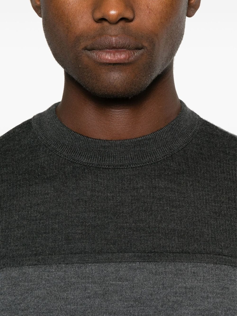 colour-block sweater 5