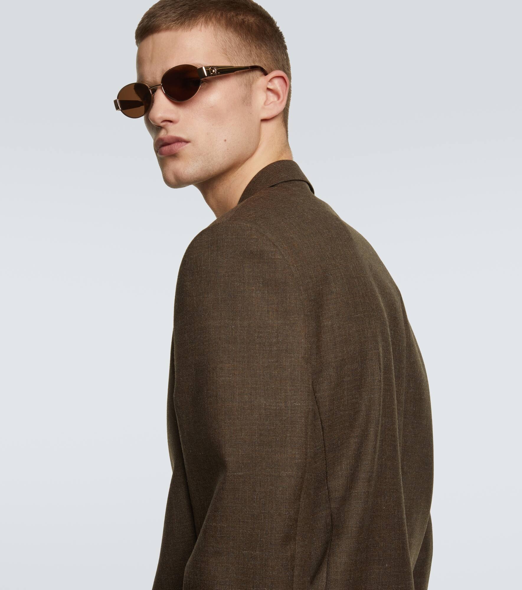 Triomphe oval sunglasses - 2