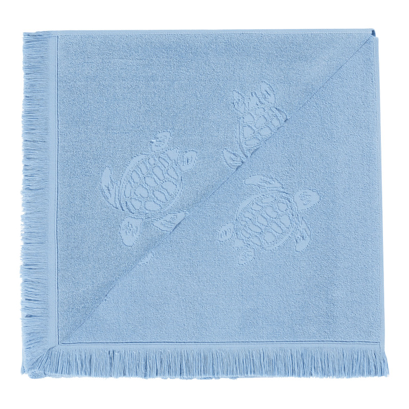 Vilebrequin Beach Fouta in Organic Cotton Turtles Jacquard outlook