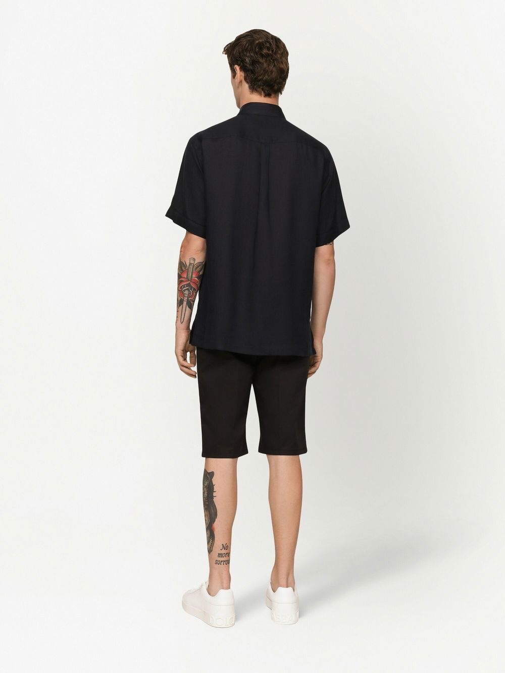pressed-crease tailored shorts - 4