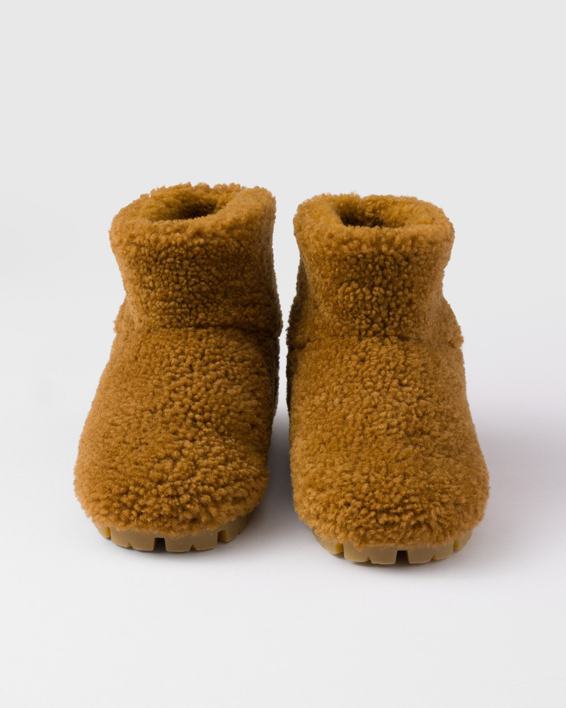 Shearling booties 6