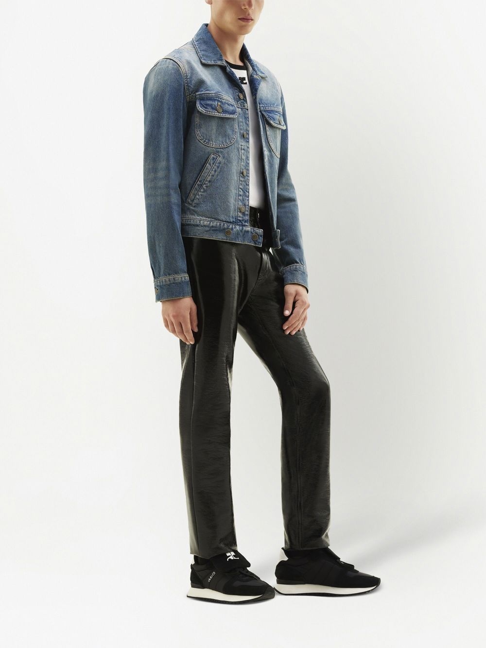 straight-leg trousers - 3