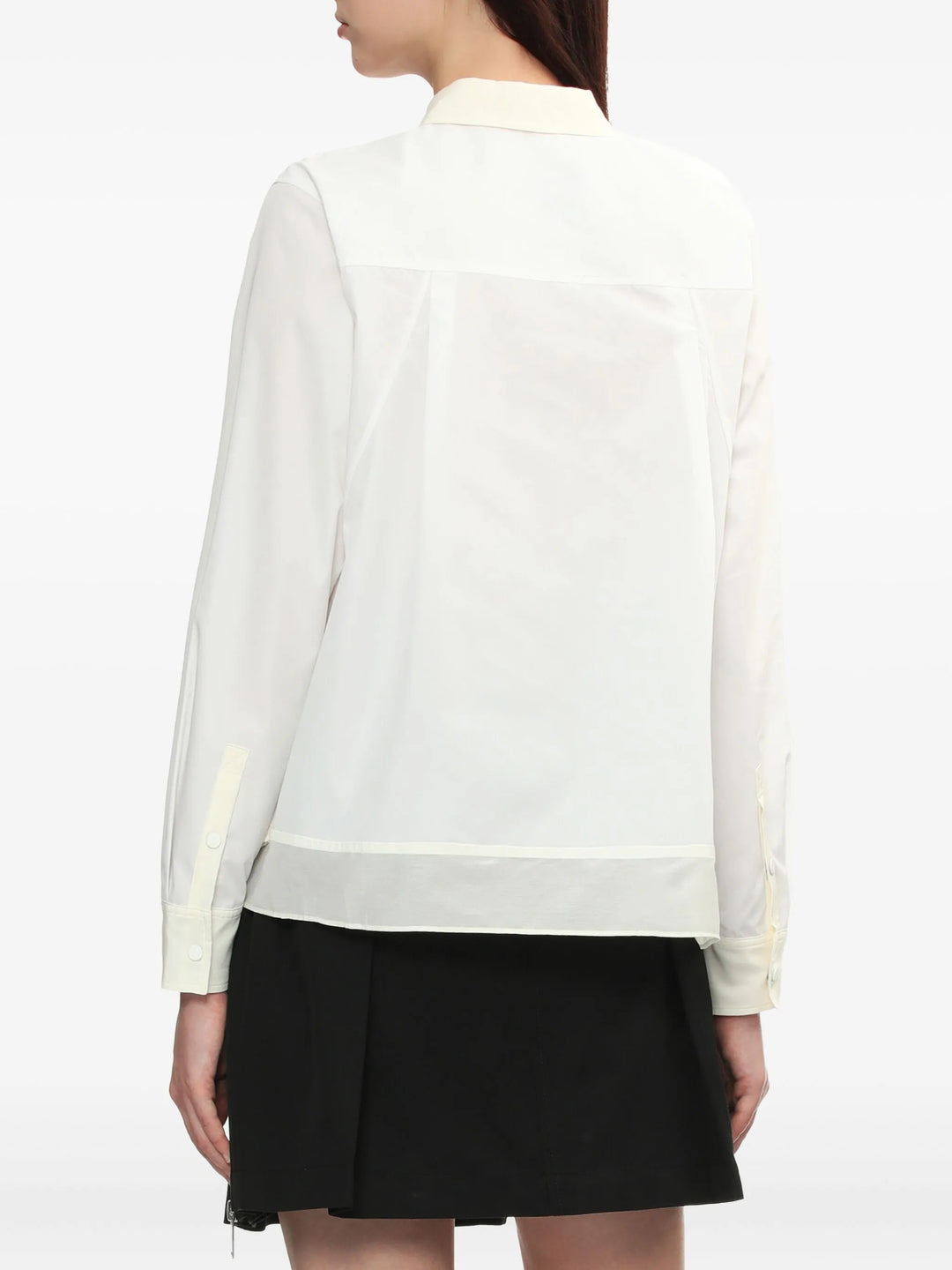 Shirt With Flounce Hem - 4