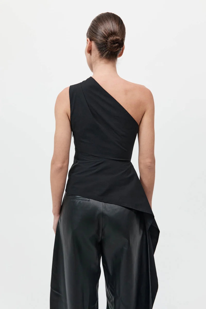 Asymm Origami Top Black - 3
