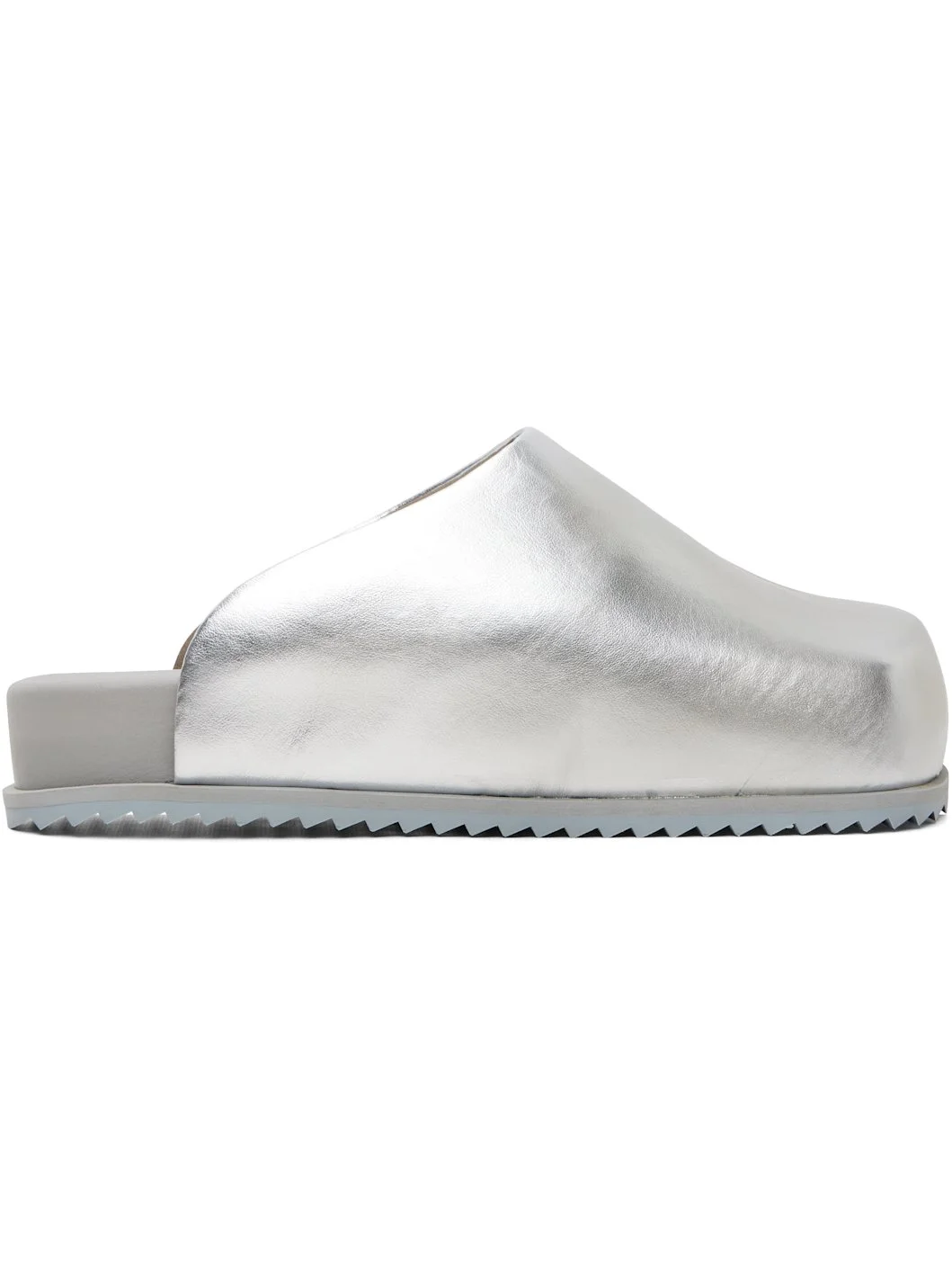 Silver Truck Slide Slip-on Loafers - 1