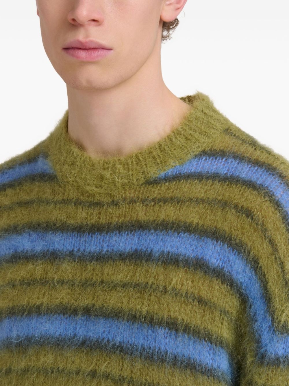 striped sweater - 5
