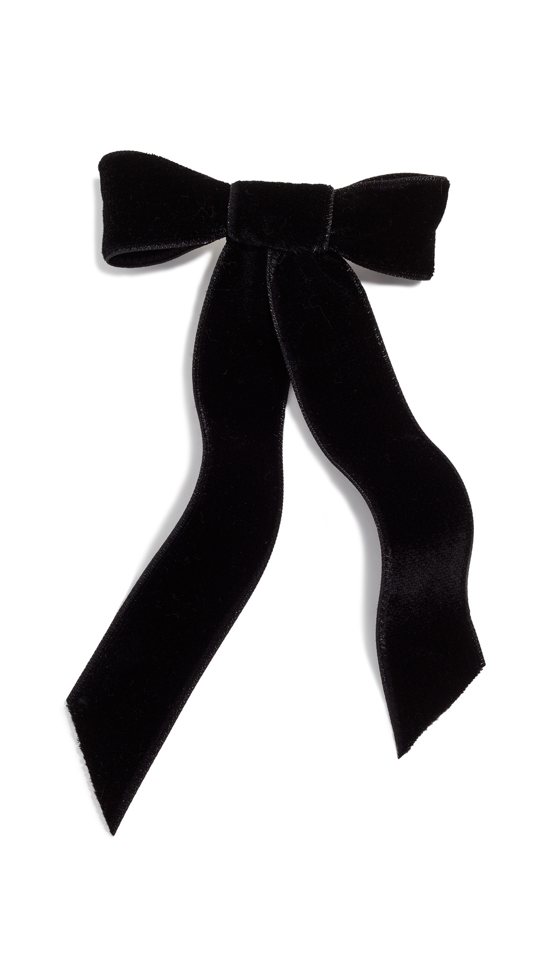 Velvet Bow Barrette - 5